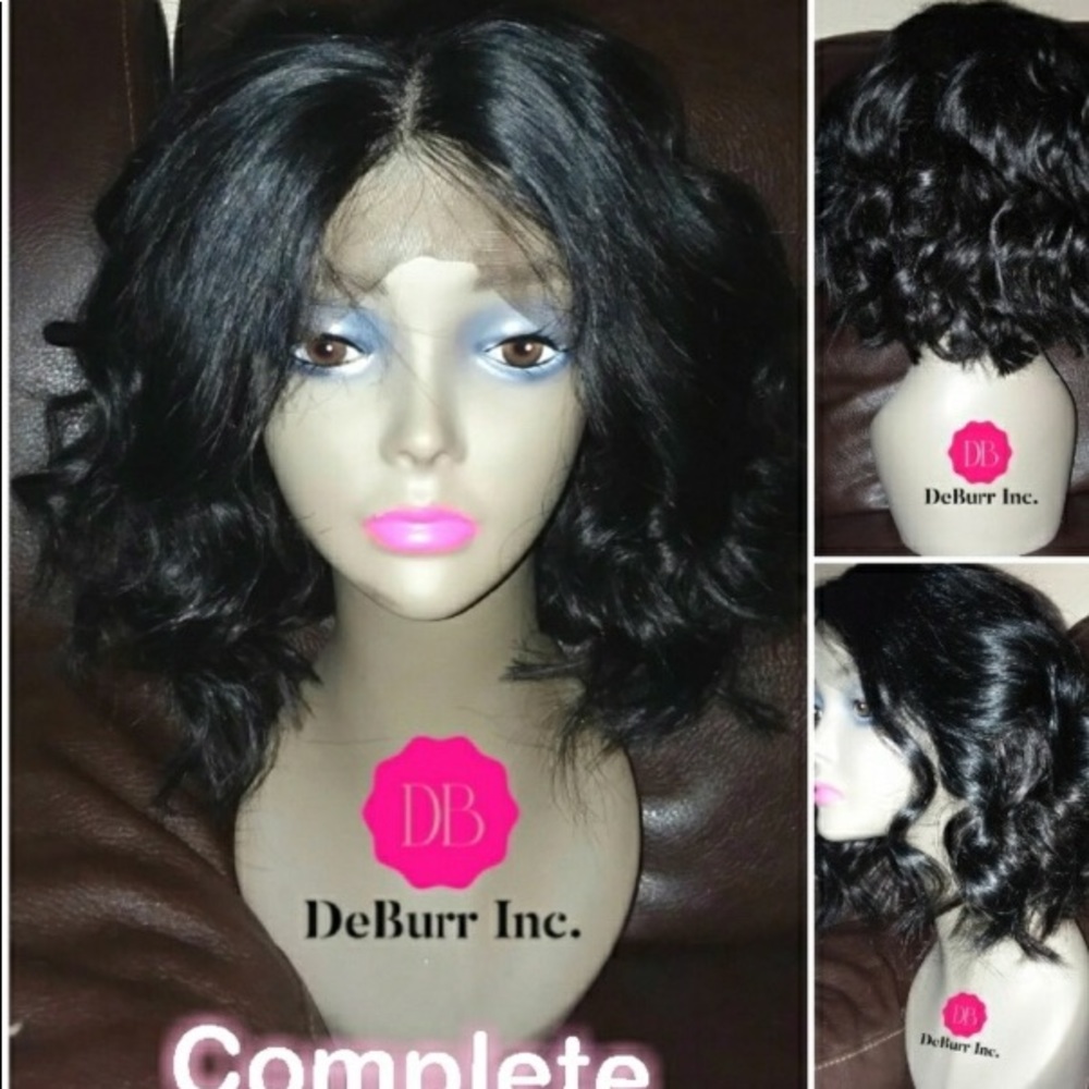 Lace frontal human hair wig